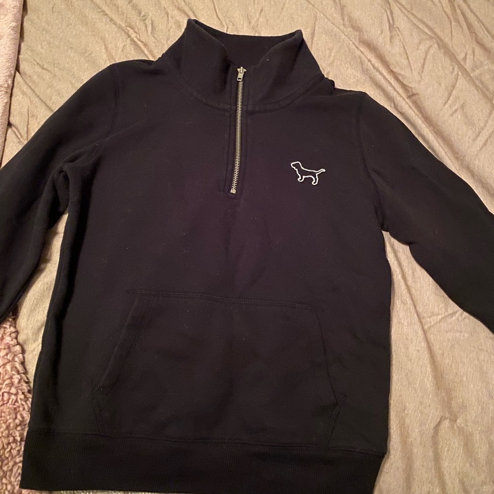 Pink Victoria’s Secret 1/4 quarter zip pullover